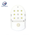 Luz de techo cuadrada para montaje en superficie, interior, 12 V, LED, barco, caravana marina, RV para coche con interruptor